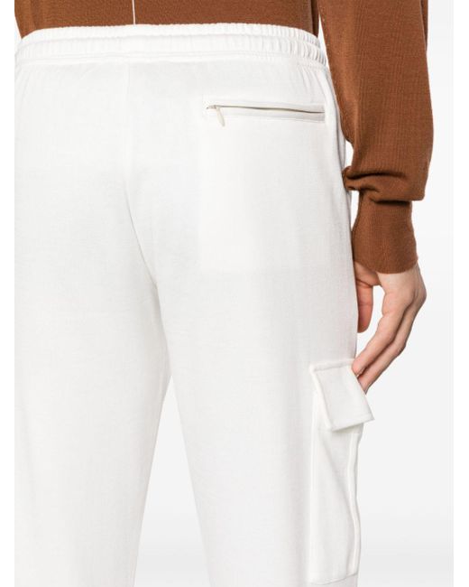 Pantalon de jogging à poches cargo Eleventy pour homme en coloris White