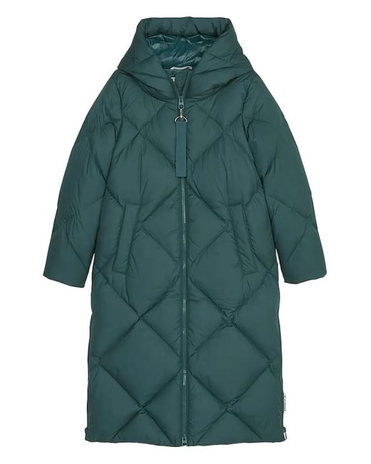 Cappotto Trapuntato Con Cappuccio di Marc O' Polo in Green
