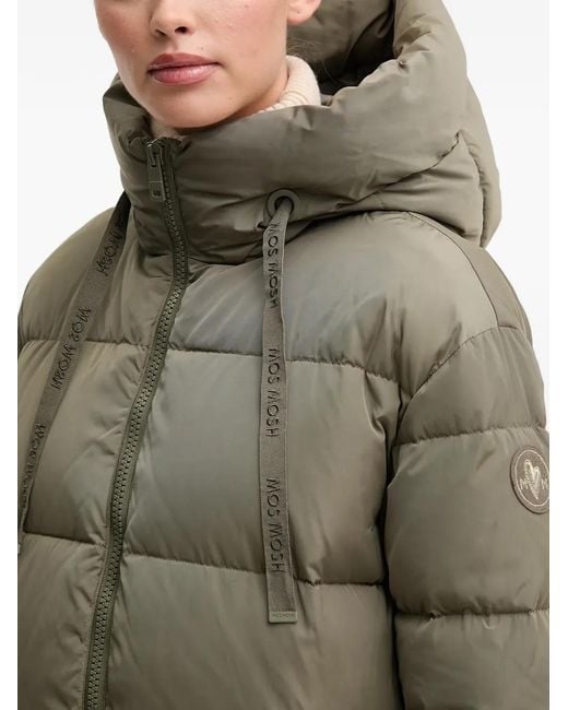 Mos Mosh Green Nova Avon Hooded Puffer Jacket