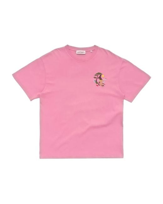 Carne Bollente Blowin' In The Wind Tシャツ Pink