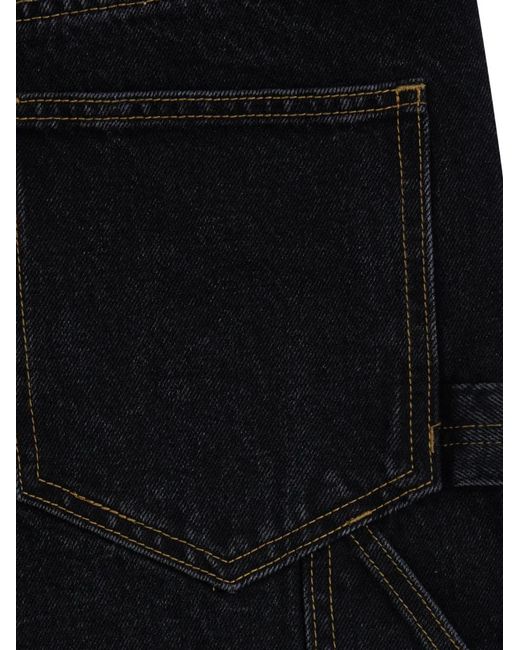 Gosha Rubchinskiy Blue Utility Denim Straight-Leg Jeans