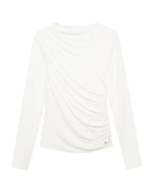Anine Bing Bray ドレープ トップ White