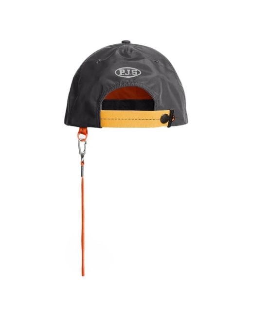 Parajumpers Black Bravo Logo-Patch Baseball Cap
