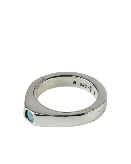 Parts Of 4 Sterling Sistema Diamond Ring in Metallic | Lyst
