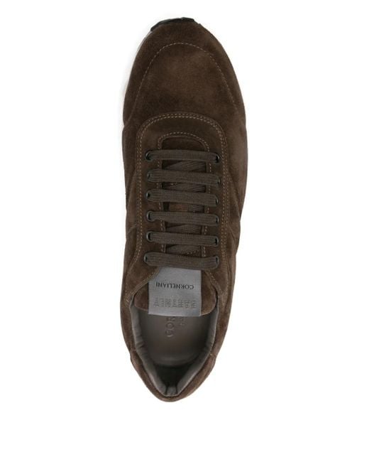 Sneakers Stringate di Corneliani in Brown da Uomo