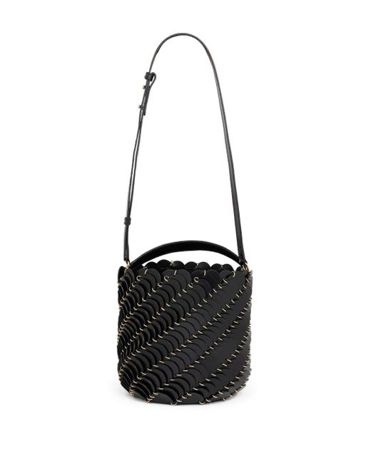 Borsa A Secchiello Pacoïo di Rabanne in Black