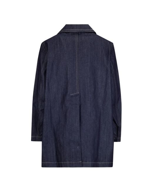 Sofie D'Hoore Blue Caban Double-Breasted Jacket