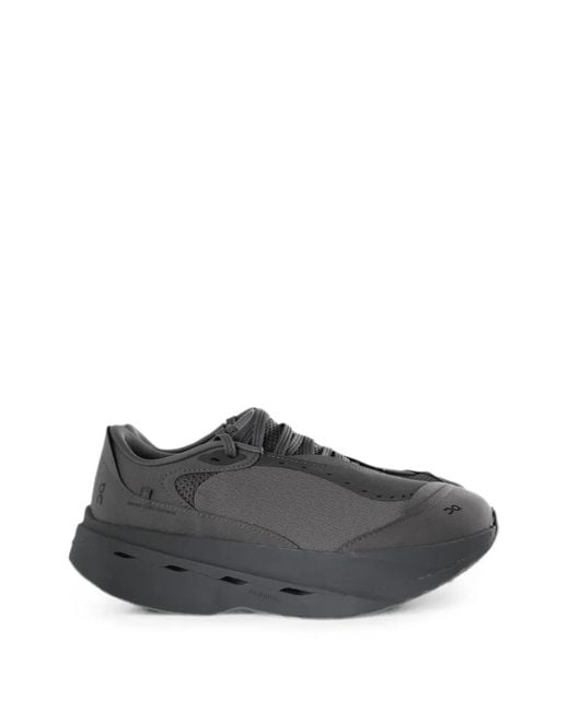 On Shoes Gray Baskets Cloudboom Volt À Logo