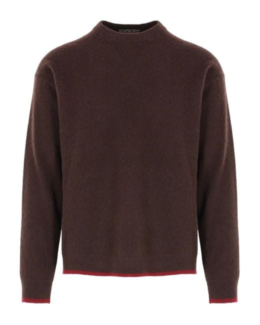 10 Corso Como Brown X Federico Curradi Crew-Neck Sweater for men