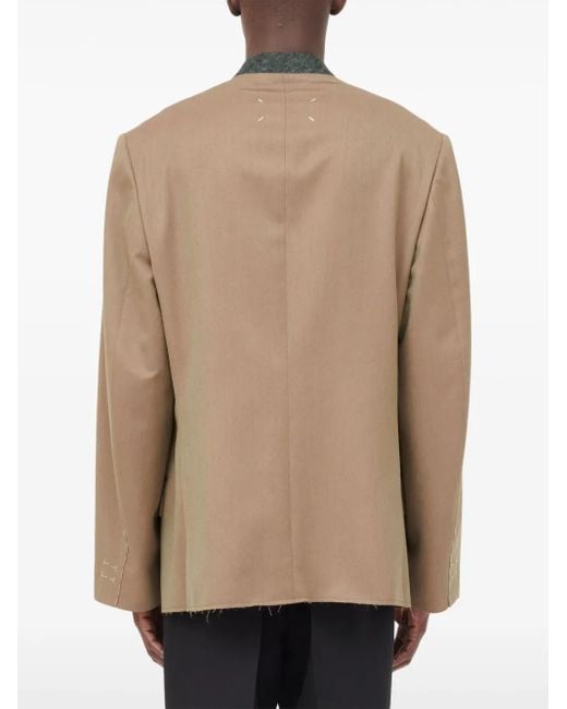 Maison Margiela Brown Wool Jacket