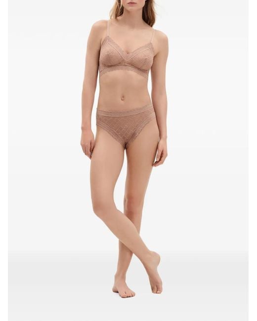 Eres Natural Botaniste Lace-Trim Bra