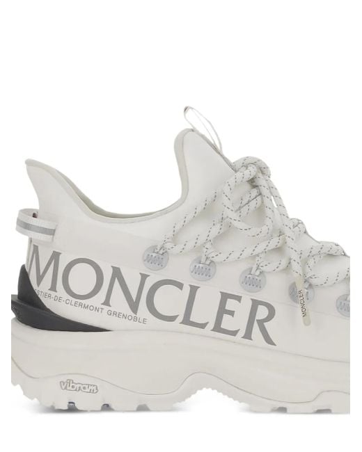 X Vibram Sneakers Trailgrip Lite2 Con Logo di Moncler in White