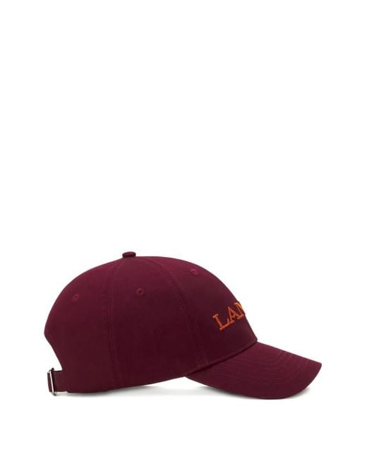 Lanvin Loog-Embroidered Cap for men