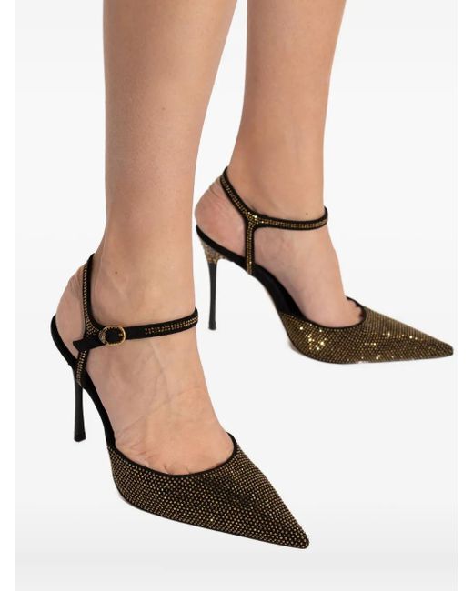 Kurt Geiger White Mayfair Heeled Pumps