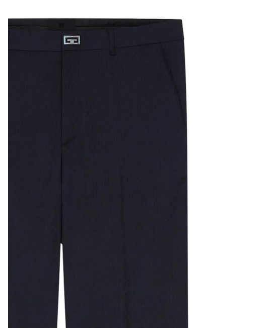 Givenchy Blue Virgin Wool Trousers for men