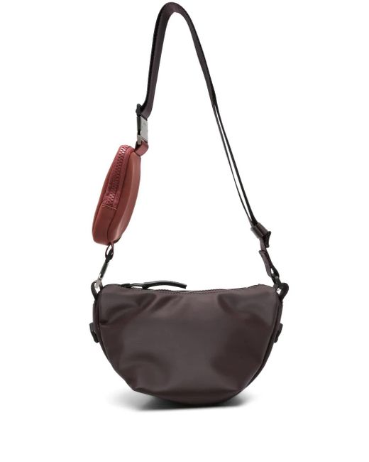Rains White Attached-Pocket Shoulder Bag for men