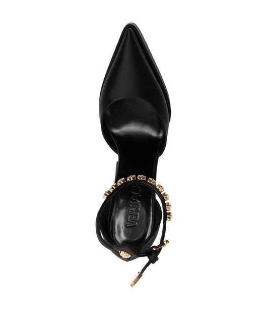 Versace Black Medusa Aevitas Platofrm Pumps