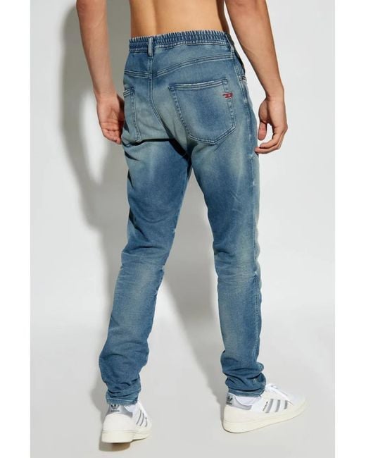 DIESEL Blue 2062 D-Strukt-B Tapered Jeans for men
