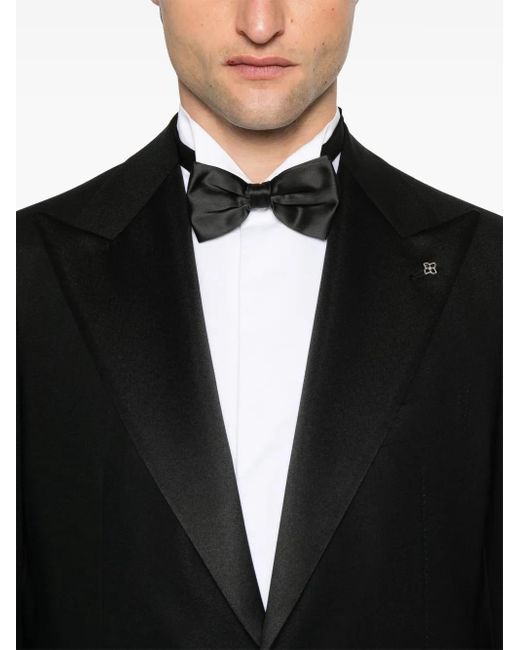 Tagliatore Black Single-Breasted Dinner Suit for men