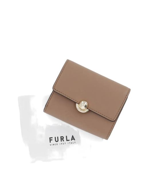 Furla Brown Leather Wallet