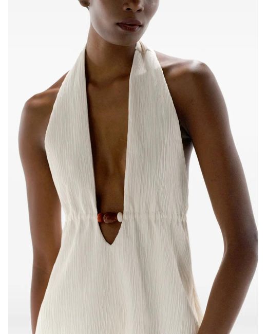 Baobab White Louise Mini Dress