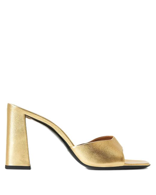 Staud Metallic 95Mm Sloane Sandals