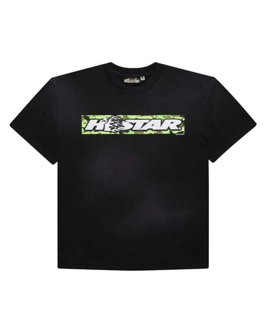 HELLSTAR Black Box Logo T-Shirt for men