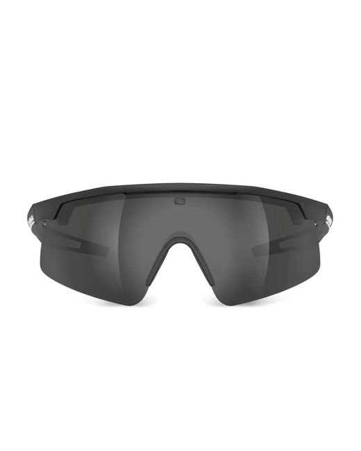 Rudy Project Gray Turbolence Shield-Frame Sunglasses