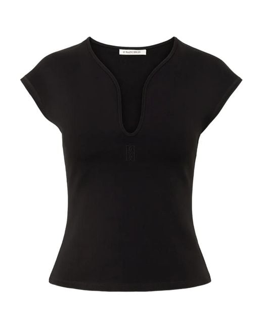 By Malene Birger Black Venazia Athletic Top