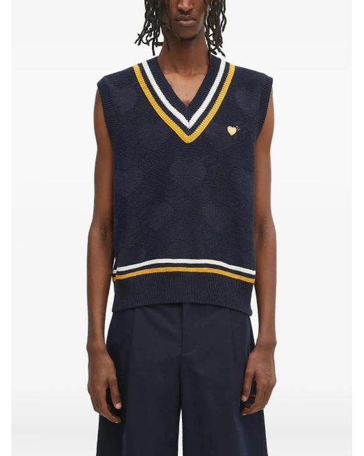 トップス HUMANMADE HEART KNIT VEST HUMAN MADE HEART KNIT