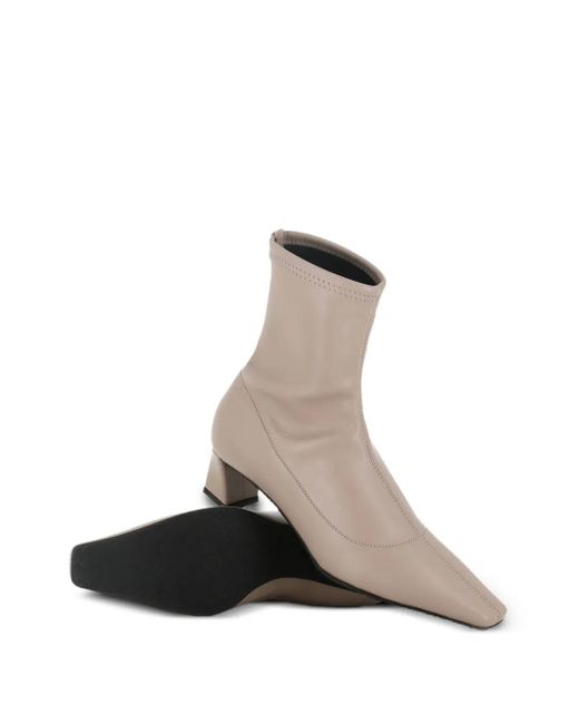 Giuseppe Zanotti ブロックヒール ブーツ White