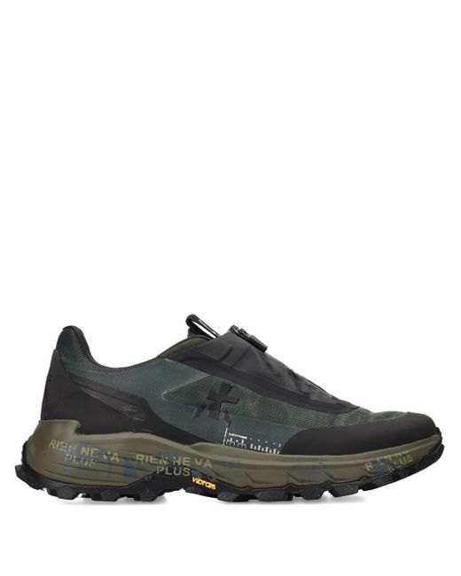Premiata Black Sciliar Sneakers for men