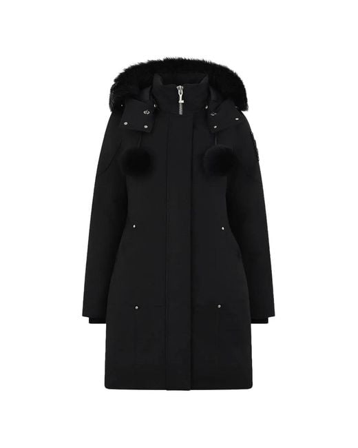 Moose Knuckles Black Stirling Parka for men