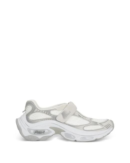 Ash White Drake Suede Sneakers