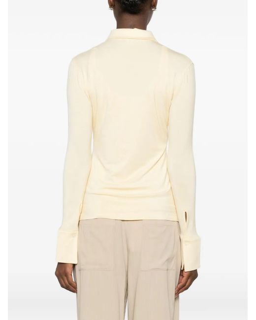 Totême White Jersey Shirt