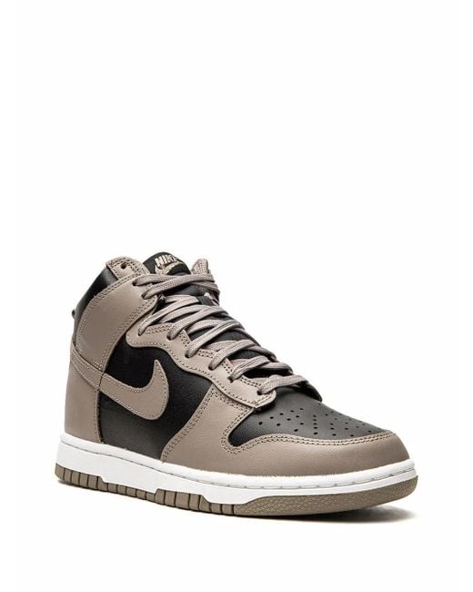 Nike Brown Dunk High "Moon Fossil" Sneakers