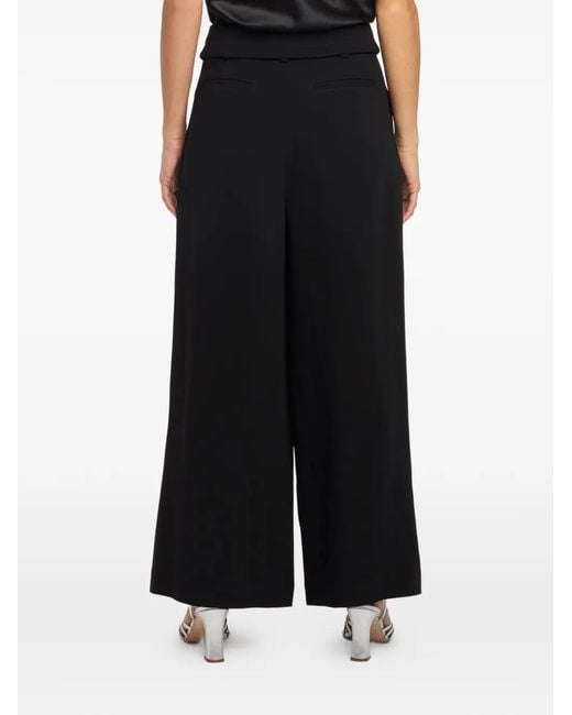 Cinq À Sept Black Lorena Buckled Trousers