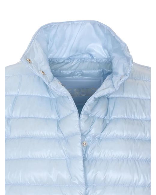 Herno Blue Quilted Jacket