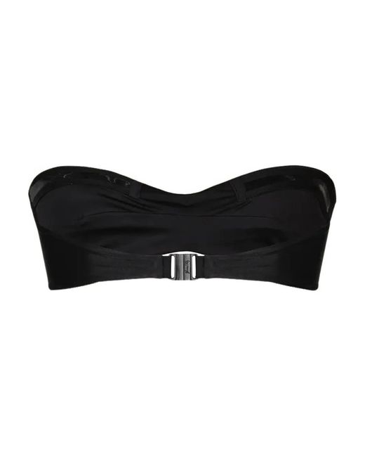 Johanna Ortiz Black Tangarana Bikini Top