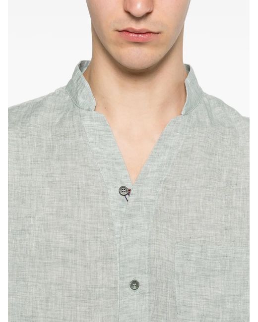 Sease Gray Patch-Pocket Shirt for men