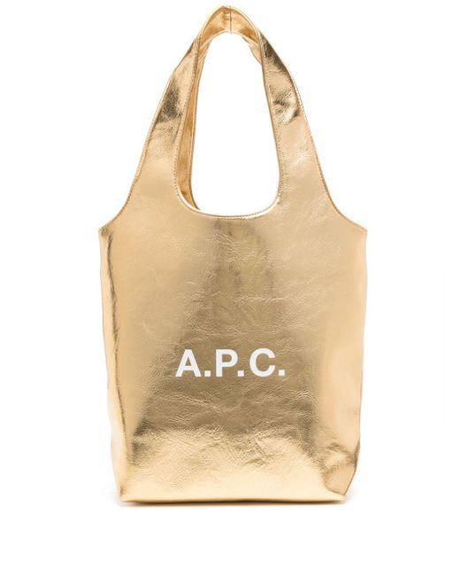 A.P.C. Natural Small Ninon Tote Bag for men