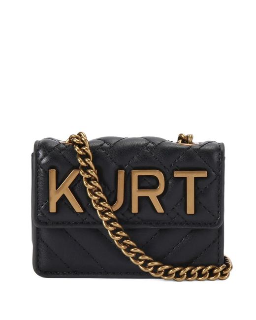 Kurt Geiger Black Micro Kensington Kurt Shoulder Bag