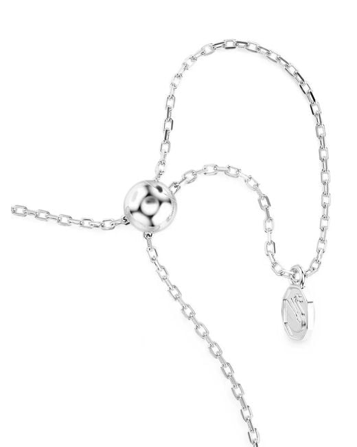 Swarovski White Crystal-Embellished Bracelet