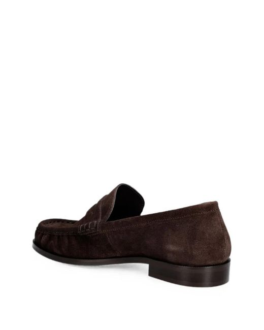 JONAK PARIS Brown Delice Suede Loafers
