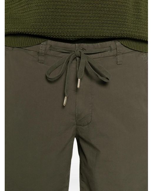 Briglia 1949 Green Drawstring Tailored Shorts for men