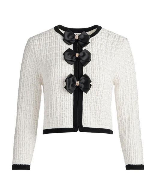 Alice + Olivia Vest in het White