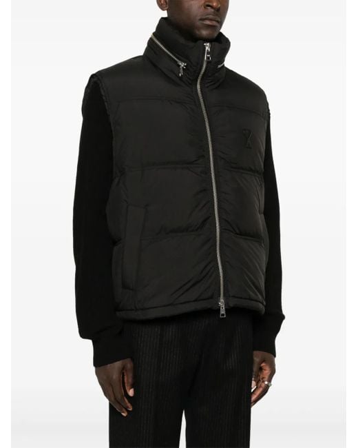 AMI Black Coats & Jackets for men