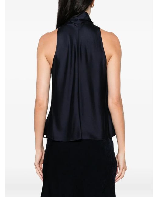 Forte Forte Blue Neckholder-Oberteil