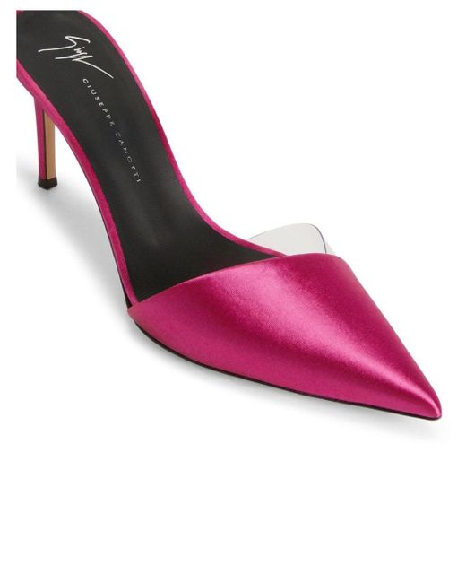 Zapatos Xenya Crystal con tacón de 85mm Giuseppe Zanotti de color Pink