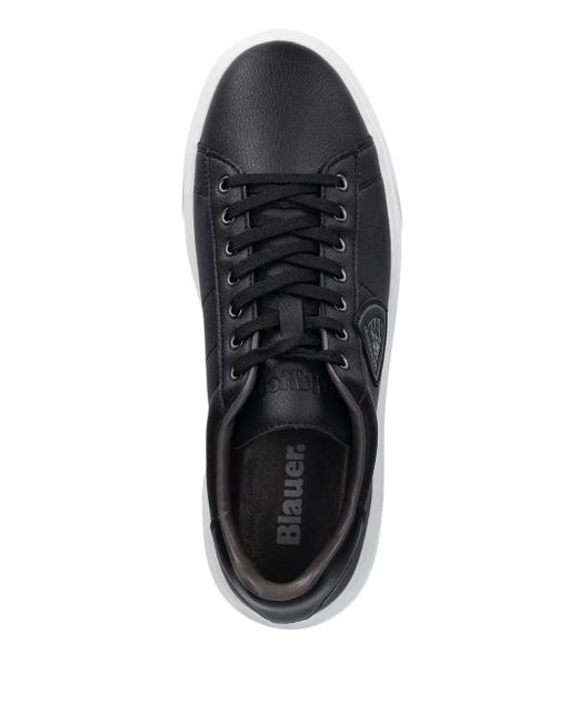 Blauer White Leather Men Sneaker main image 1